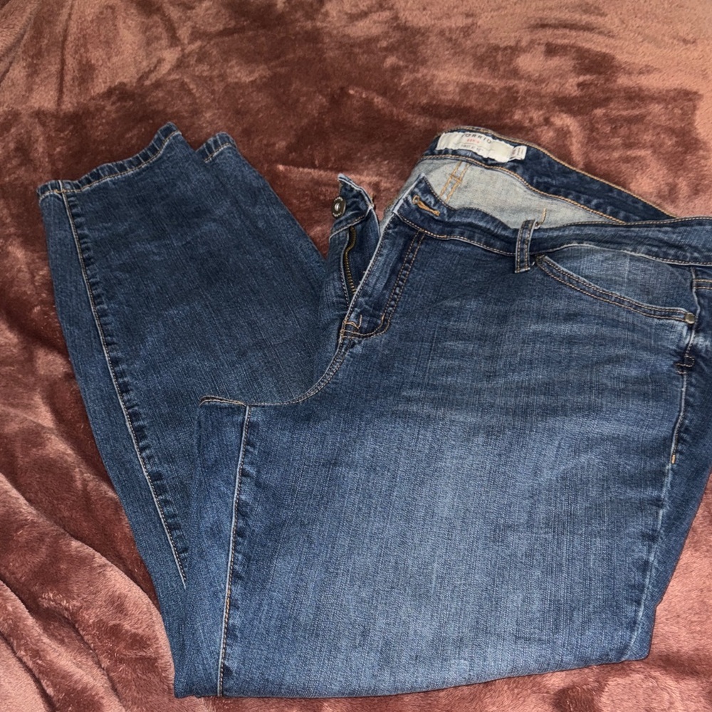 Torrid Dark Blue Straight Leg Jeans 20